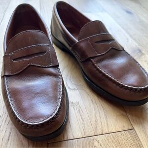 Men's Allen Edmonds Cavanaugh Dress Penny
Loafers - 10.5 D - Coffee Brown